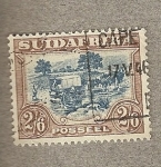 Stamps South Africa -  Carreta bueyes