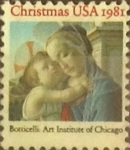 Stamps United States -  Intercambio m2b 0,20 usd 20 cents. 1981
