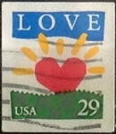 Stamps United States -  Intercambio cr5f 0,20 usd 29 cents. 1994