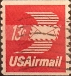 Stamps United States -  Intercambio 0,20 usd 13 cents. 1973