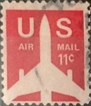 Stamps United States -  Intercambio 0,20 usd 11 cents. 1971