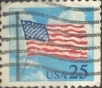 Stamps United States -  Intercambio 0,20 usd 25 cents. 1988