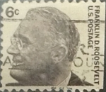 Sellos de America - Estados Unidos -  Intercambio 0,20 usd 6 cents. 1966
