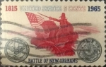 Stamps : America : United_States :  Intercambio cxrf2 0,20 usd 5 cents. 1965