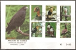 Stamps Honduras -  AVES  DE  MI  TIERRA.  SOBRE  DE  PRIMER  DÌA.