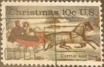 Stamps United States -  Intercambio cxrf2 0,20 usd 10 cents. 1974