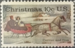Stamps United States -  Intercambio 0,20 usd 10 cents. 1974