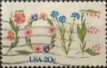 Stamps United States -  Intercambio 0,20 usd 20 cents. 1982