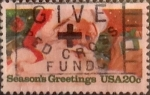 Stamps United States -  Intercambio 0,20 usd 20 cents. 1983