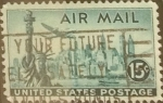Stamps United States -  Intercambio 0,20 usd 15 cents. 1947