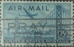 Stamps United States -  Intercambio 0,20 usd 25 cents. 1947