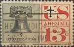 Stamps United States -  Intercambio 0,20 usd 13 cents. 1961