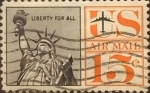 Sellos de America - Estados Unidos -  Intercambio 0,20 usd 15 cents. 1961