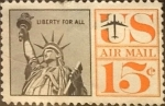Stamps United States -  Intercambio 0,20 usd 15 cents. 1961