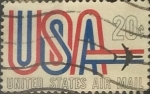 Stamps United States -  Intercambio 0,20 usd 20 cents. 1968