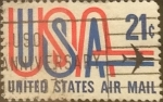 Sellos de America - Estados Unidos -  Intercambio 0,20 usd 21 cents. 1971