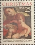 Sellos de America - Estados Unidos -  Intercambio 0,20 usd 25 cents. 1989