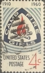 Sellos de America - Estados Unidos -  Intercambio 0,20 usd 4 cents. 1960