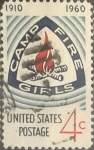 Stamps United States -  Intercambio 0,20 usd 4 cents. 1960