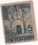 Sellos de Europa - Espaa -  ayuntamiento de Barcelona (19)