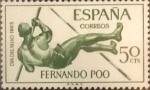 Stamps Spain -  Intercambio cxrf 0,25 usd 50 cents. 1965