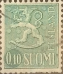 Stamps : Europe : Finland :  Intercambio 0,20 usd 10 p. 1963