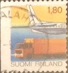Stamps Finland -  Intercambio crxf 0,20 usd 1,80 m. 1988