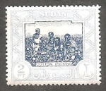 Stamps Africa - Sudan -  103 - Recogida de algodón