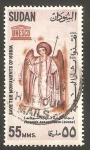 Stamps Sudan -  164 - Salvar los Monumentos de Nubia, Arcangel Michel