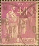 Stamps France -  Intercambio 0,30 usd 40 cents 1932