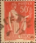Stamps France -  Intercambio 0,25 usd 50 cents 1932