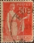Stamps France -  Intercambio 0,25 usd 50 cents 1932
