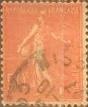 Stamps France -  Intercambio 0,25 usd 50 cents. 1926