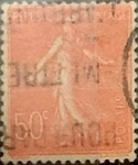 Stamps France -  Intercambio 0,25 usd 50 cents. 1926