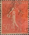 Stamps France -  Intercambio 0,25 usd 50 cents. 1926