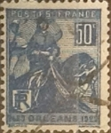 Stamps France -  Intercambio 0,20 usd 50 cents. 1929