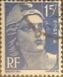 Sellos de Europa - Francia -  Intercambio 0,20 usd 15 francos  1951
