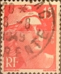 Stamps France -  Intercambio jxn 0,20 usd 15 francos  1949
