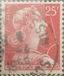 Sellos de Europa - Francia -  Intercambio 0,20 usd 25 francos 1959