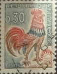Stamps France -  Intercambio 0,20 usd 30 cents. 1965