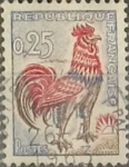 Sellos de Europa - Francia -  Intercambio 0,20 usd 25 cents. 1962