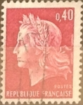 Stamps France -  Intercambio 0,20 usd 40 cents. 1969