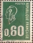 Stamps France -  Intercambio 0,35 usd 60 cents. 1974
