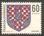 Sellos de Europa - Checoslovaquia -  2098 - Escudo de la ciudad de Znojmo