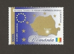 Stamps Romania -  Adhesión a UE