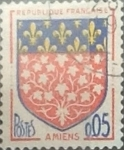 Stamps : Europe : France :  Intercambio 0,20 usd 5 cents. 1962