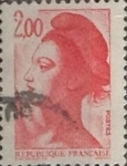 Stamps France -  Intercambio 0,20 usd 2 franco 1983