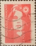Stamps France -  Intercambio 0,20 usd 2,50 franco 1993