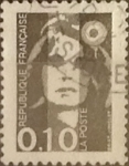 Sellos de Europa - Francia -  Intercambio 0,20 usd 10 cents. 1990
