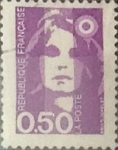 Stamps France -  Intercambio 0,20 usd 50 cents. 1990